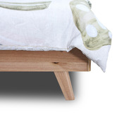Evergreen Home Estrella Tasmanian Oak Wood Bed Frame