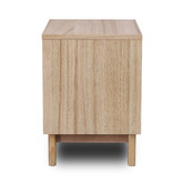 Evergreen Home Estrella Oak Wood Bedside Table