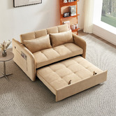 Evergreen Home Liviana 2 Seater Single Velvet Sofa Bed