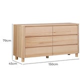 Evergreen Home Harcourt 6 Drawer Chest