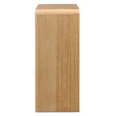 Evergreen Home Clemie Tasmanian Oak Wood Tallboy