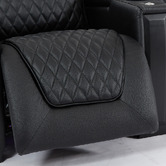 Evergreen Home Arden 3 Seater Electric Recliner Sofa with LED
