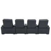 Evergreen Home Rowan 4 Seater Electric Recliner Sofa with LED
