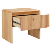 Evergreen Home Elettra Tasmanian Oak Wood Bedside Table