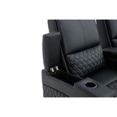 Evergreen Home Rowan 4 Seater Electric Recliner Sofa with LED