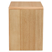 Evergreen Home Elettra Tasmanian Oak Wood Bedside Table