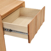 Evergreen Home Elettra Tasmanian Oak Wood Bedside Table