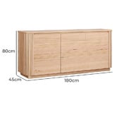 Evergreen Home Abberline 3 Door Buffet