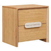 Evergreen Home Sylvan 2 Drawer Bedside Table