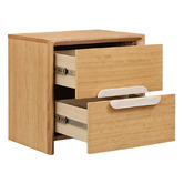 Evergreen Home Sylvan 2 Drawer Bedside Table