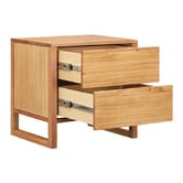 Evergreen Home Zephyr 2 Drawer Bedside Table