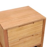 Evergreen Home Zephyr 2 Drawer Bedside Table
