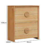 Evergreen Home Thallo 4 Drawer Tallboy