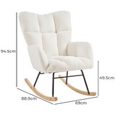 Evergreen Home Cecilia Teddy Rocking Chair