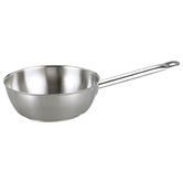 Chef Inox Chef Inox Elite Tapered Stainless Steel Sauteuse Pan