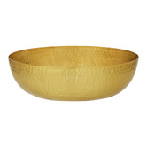 Chef Inox Round Hammered Aluminium Serving Bowl
