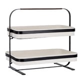 Chef Inox Coney Island 2-Tier Serving Stand