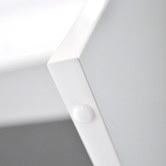 By Designs White Abbey Office Desk