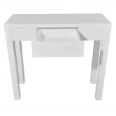 By Designs White Stacey Console Table