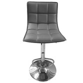 Exquisite Living Lunar Faux Leather Gas Lift Stools