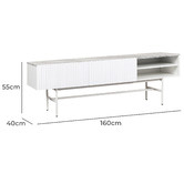 Exquisite Living 160cm Savannah TV Unit