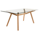 Homestar Furniture Finland 180cm Rectangular Dining Table