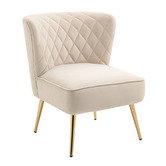 Exquisite Living Brock Velvet Accent Chair