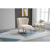Exquisite Living Brock Velvet Accent Chair