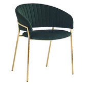 Exquisite Living Amaltheia Velvet Dining Chairs