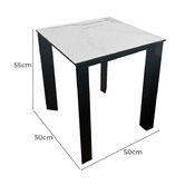 Exquisite Living Nailah Lamp Table