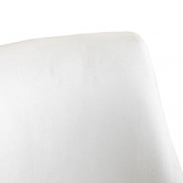 Exquisite Living White Laira Velvet Desk Chair