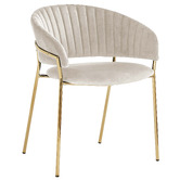 Exquisite Living Amaltheia Velvet Dining Chairs