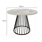 Exquisite Living 4 Seater Rigel I Dining Table &amp; Chair Set
