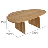 Exquisite Living Zinnia Coffee Table