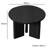 Exquisite Living Elvira Lamp Table