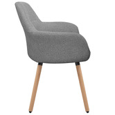 Exquisite Living 4 Seater Hans Dining Table &amp; Chair Set