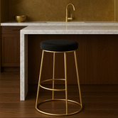 Exquisite Living 64cm Bellatrix Velvet Barstools