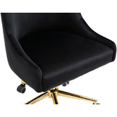 Exquisite Living Laira Velvet Office Chair