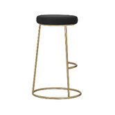 Exquisite Living 64cm Bellatrix Velvet Barstools