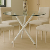 Exquisite Living Jiro Glass Dining Table