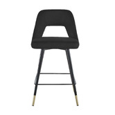 Exquisite Living 64cm Jacinta Velvet Barstools