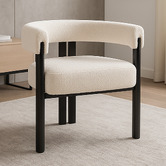 Exquisite Living Corinne Boucle Dining Chairs