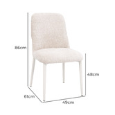 Exquisite Living Florence Upholstered Dining Chairs