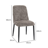 Exquisite Living Florence Upholstered Dining Chairs