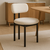 Exquisite Living Clara Boucle Dining Chairs