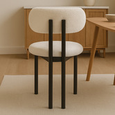 Exquisite Living Clara Boucle Dining Chairs