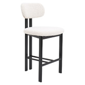 Exquisite Living 65cm Clara Boucle Counter Stools