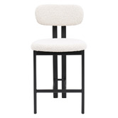 Exquisite Living 65cm Clara Boucle Counter Stools