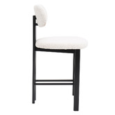 Exquisite Living 65cm Clara Boucle Counter Stools