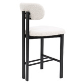 Exquisite Living 65cm Clara Boucle Counter Stools